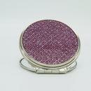 Whitehill - Pink Diamond Compact Mirror Round