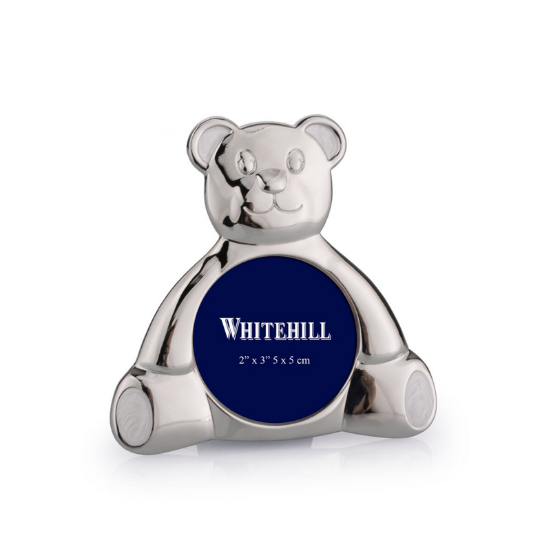 Whitehill Baby - Silver Plated Bear Photo Frame