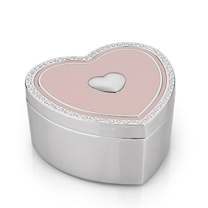 Whitehill Giftware - Pink Heart Trinket Box