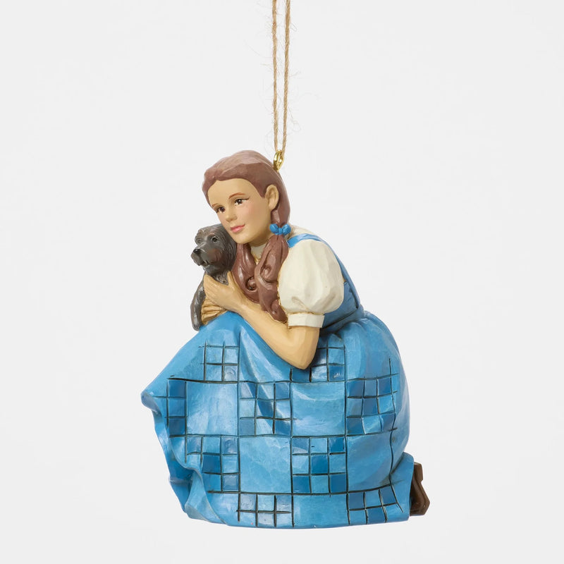 Wizard of Oz by Jim Shore - Dorothy with Toto Hanging Ornament