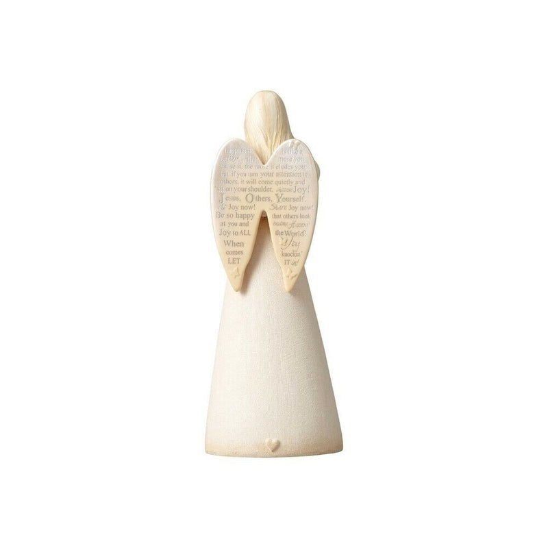 Foundations Inspiration Joy Angel With Butterfly Figurine