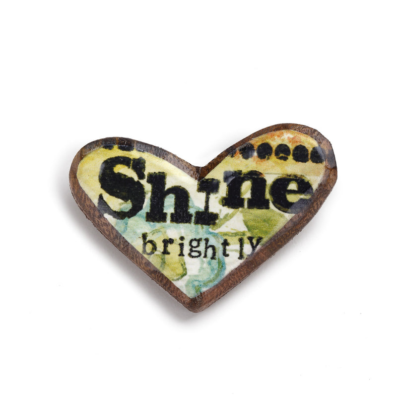 Kelly Rae Roberts Pin - Shine Brightly