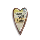 Kelly Rae Roberts Pin - Listen to Your Heart