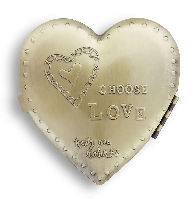 Kelly Rae Roberts Accessories - Bright Spirit Heart Compact Mirror
