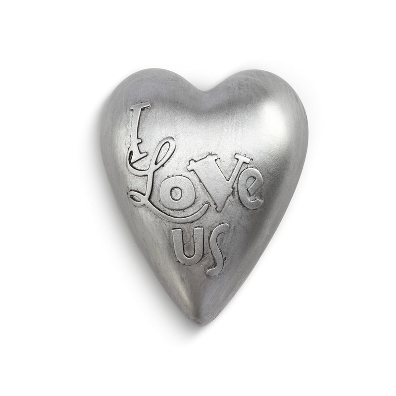 DEMDACO Art Heart Keeper - 4cm/1.5" I Love Us