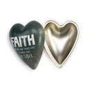 DEMDACO Art Heart Keeper - 4cm/1.5" Faith