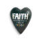 DEMDACO Art Heart Keeper - 4cm/1.5" Faith