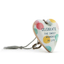 DEMDACO Art Heart - 10cm/4" Moments In Life