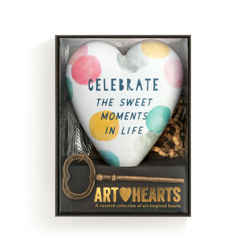 DEMDACO Art Heart - 10cm/4" Moments In Life