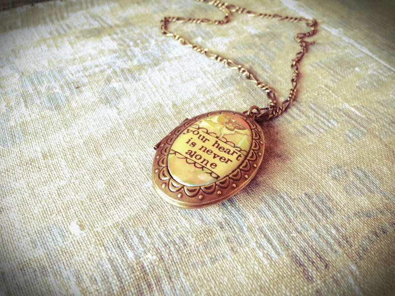 Kelly Rae Roberts Accessories - Never Alone Locket Necklace