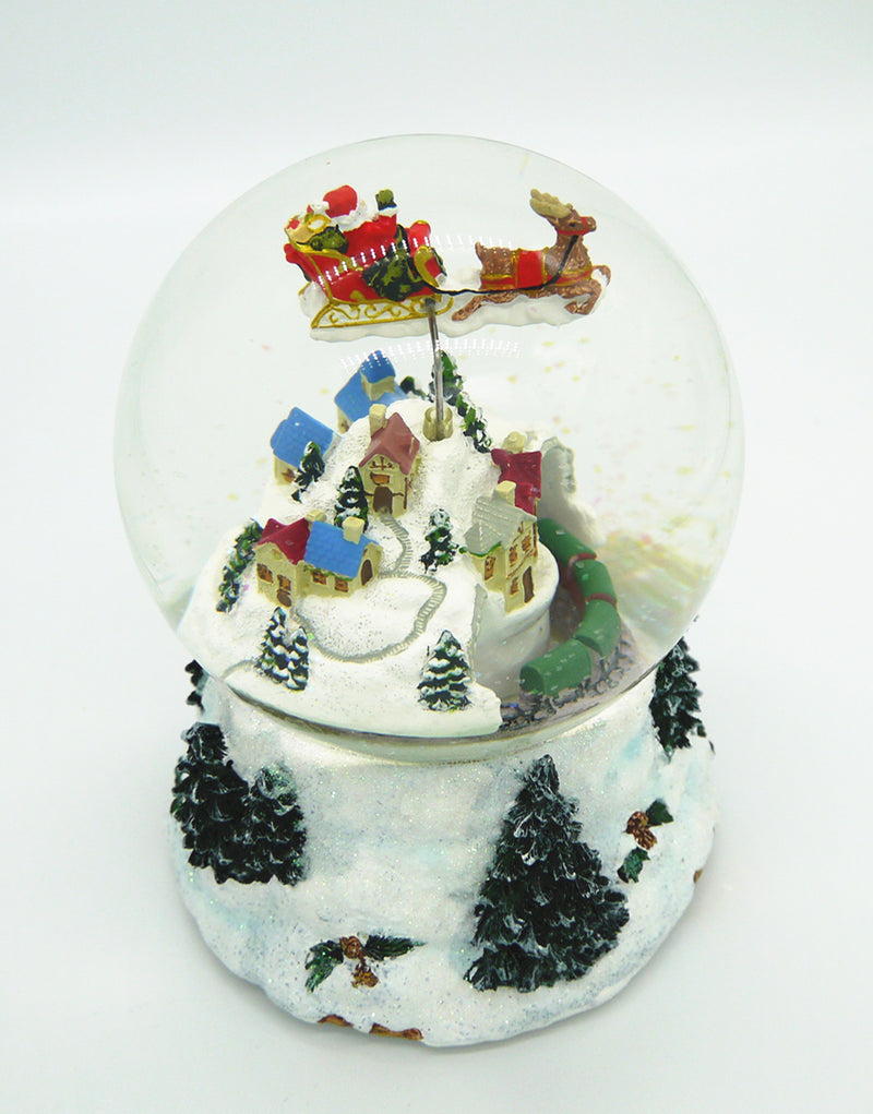 Merry Flight Snow Globe