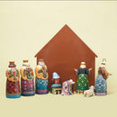 Heartwood Creek Nativity - Deluxe Mini 9pc Nativity Set