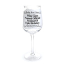 Really Great News - Epic Birthday Wine Goblet