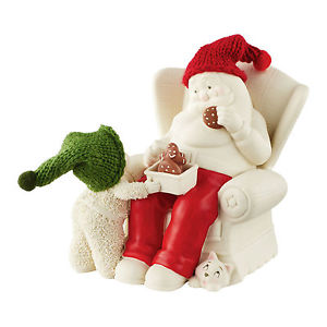 Snowbabies - Cookies with Santa