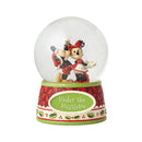 Disney Traditions - Mickey & Minnie Under the Mistletoe Waterball
