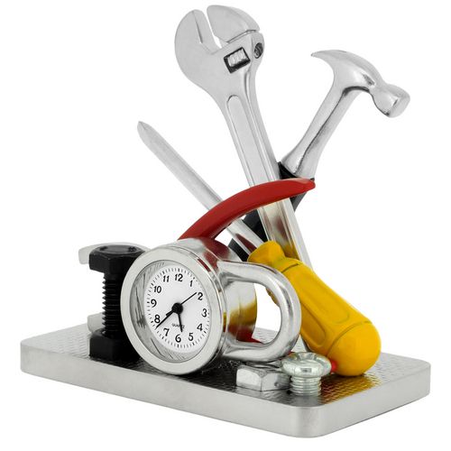 Handyman's Tool Set Mini Clock