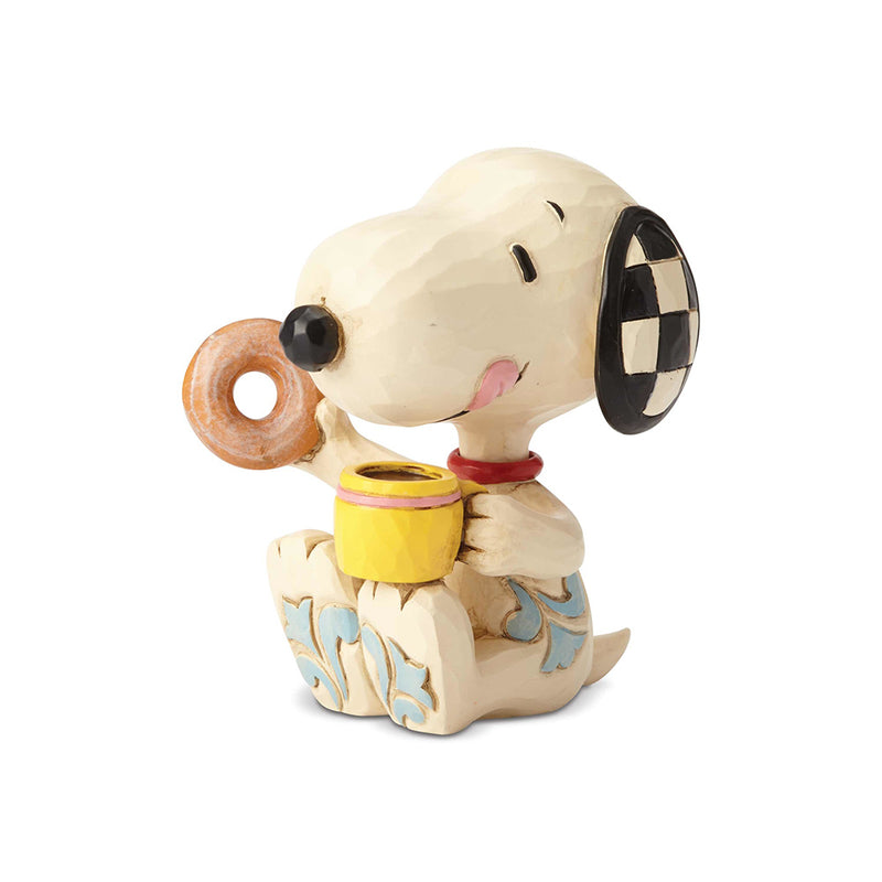 Peanuts by Jim Shore - Snoopy with Donut & Coffee