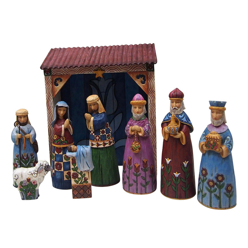 Heartwood Creek by Jim Shore - Folklore Nativity Set