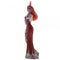 Photo from left side: Jessica Rabbit from Disney Showcase Collection figurine. Jessica Rabbit one hand on her waist in a classic "akimbo" pose, and the other hand gracefully touching her long red hair. shop on Bella Casa Gifts & Collectables