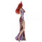 Photo from right side: Jessica Rabbit from Disney Showcase Collection figurine. Jessica Rabbit one hand on her waist in a classic "akimbo" pose, and the other hand gracefully touching her long red hair. shop on Bella Casa Gifts & Collectables