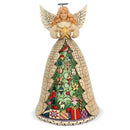 Heartwood Creek - 24cm/9.5" Angel With Christmas Tree Skirt