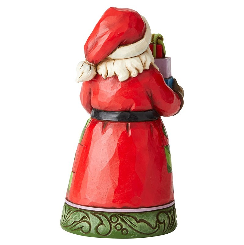 Heartwood Creek - 13cm/5.12" Pint Sized Santa with Presents