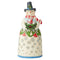 Heartwood Creek - 21.6cm/8.5" Snowman With Cardinal In Globe