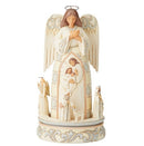 Heartwood Creek - 24.4cm/9.6" Angel with Nativity Scene