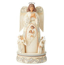 Heartwood Creek - 24.4cm/9.6" Angel with Nativity Scene