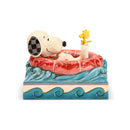 Peanuts by Jim Shore - Snoopy/Woodstock in Floatie