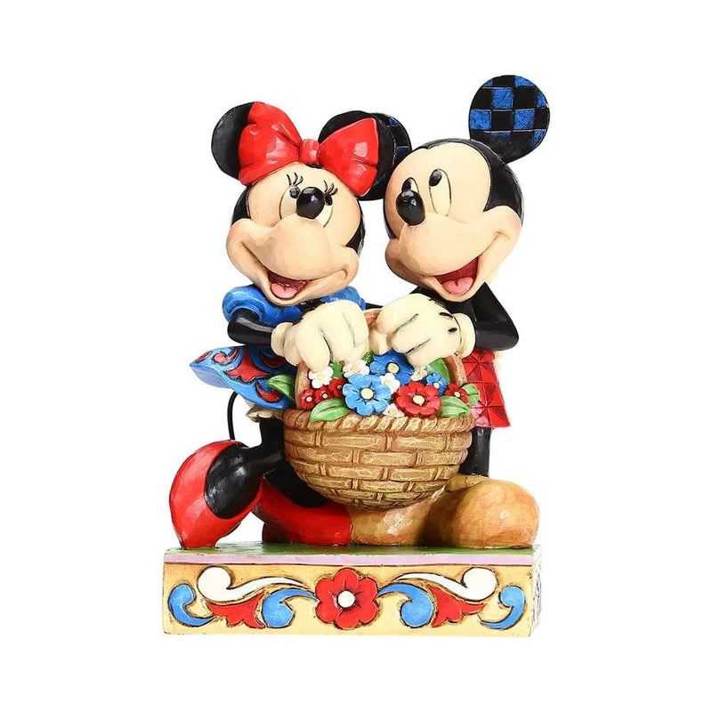 Disney Traditions - Mickey & Minnie With Basket