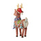 Heartwood Creek - 9cm/3.5" Reindeer with Hat Mini Figurine
