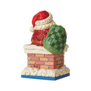 Heartwood Creek - 9.8cm Santa In Chimney