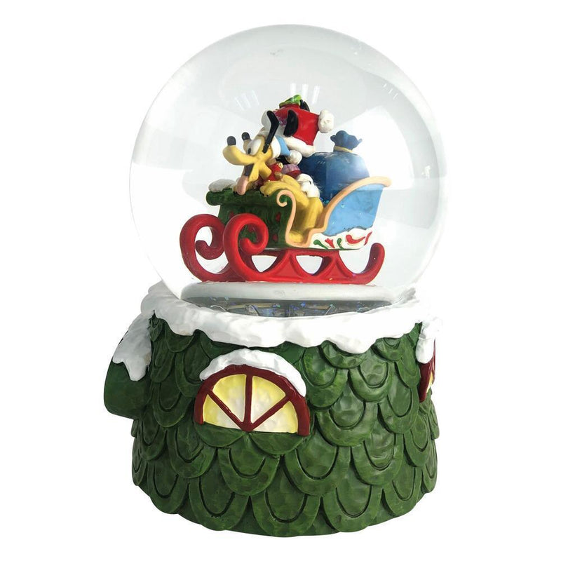 Disney Traditions - Mickey & Pluto 120mm Musical Waterball