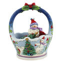 Heartwood Creek - Christmas Basket With 4 HOs (S/5)