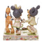 Disney Traditions - White Woodland Mickey and Minnie