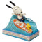 Peanuts by Jim Shore - 14cm/5.5" Snoopy & Woodstock Surfing