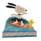 Peanuts by Jim Shore - 14cm/5.5" Snoopy & Woodstock Surfing