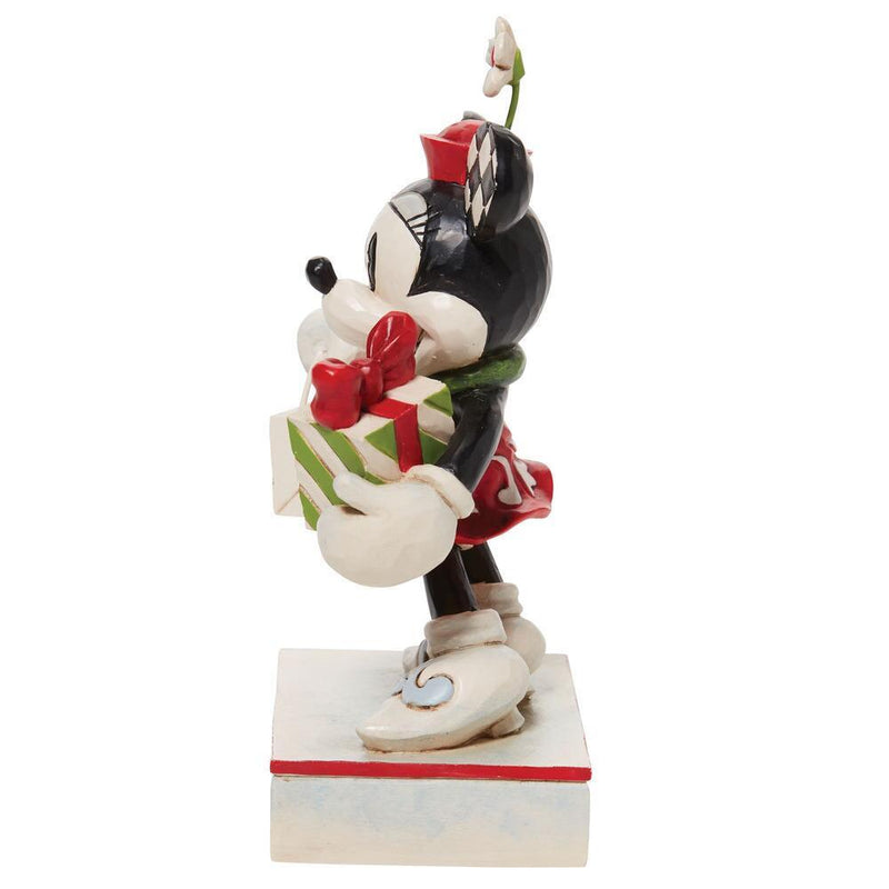 Disney Traditions - Minnie With Bag & Gift