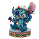 Disney Traditions - Stitch Wrapped In Lights