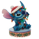 Disney Traditions - Stitch Wrapped In Lights