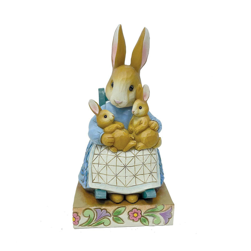 Beatrix Potter by Jim Shore - 13.6cm/5.35" Mrs Rabbit In Rocking Chair