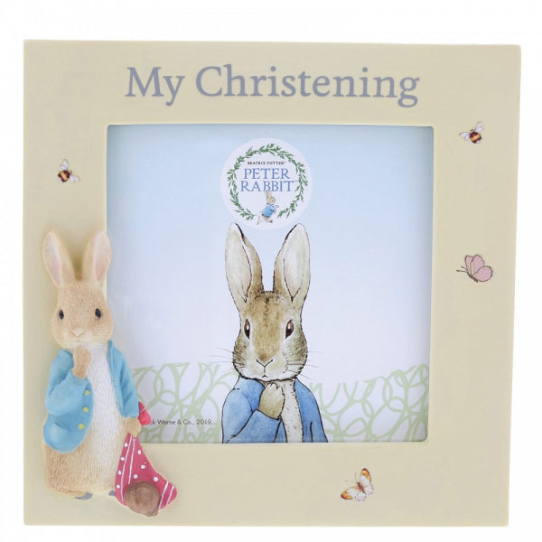 Beatrix Potter Nursery - Peter Rabbit Christening Frame