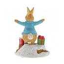Beatrix Potter Mini Figurine - Peter Rabbit With Presents