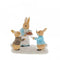 Beatrix Potter Mini Figurine - Mrs. Rabbit With A Christmas Pudding Figurine