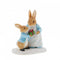 Beatrix Potter Mini Figurine - Mrs. Rabbit Passing Peter Rabbit A Present
