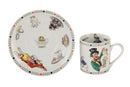 Cardew Design - Alice Mad Hatter & Friends Cup & Saucer