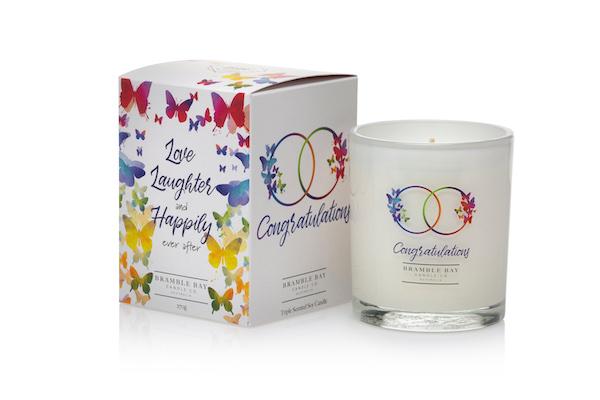 Bramble Bay Inspiration Candle - Congratulations 300g Soy Wax Candle