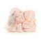 Jellycat Blossom Bashful Blush Bunny Soother