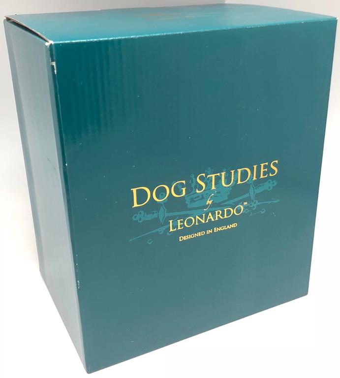 Dog Studies By Leonardo – Staff Bull Terrier Dark Brown